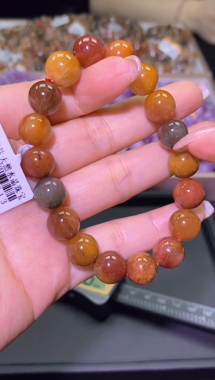 未镶嵌手链水晶兔毛-A07-多样性发其一