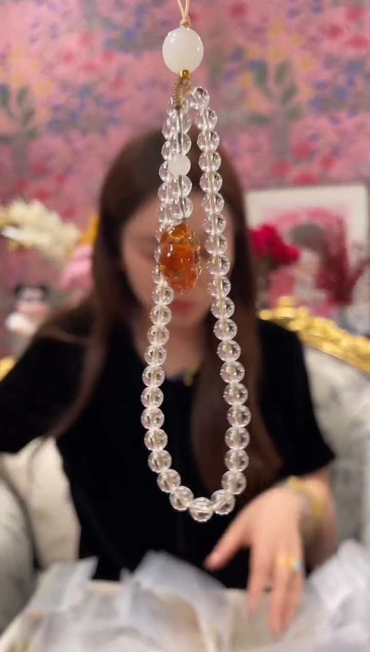 【闪购商品】水晶手机链未镶嵌手机链