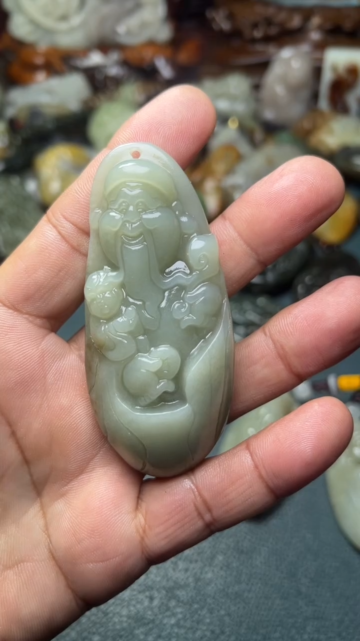 未镶嵌和田玉把件0