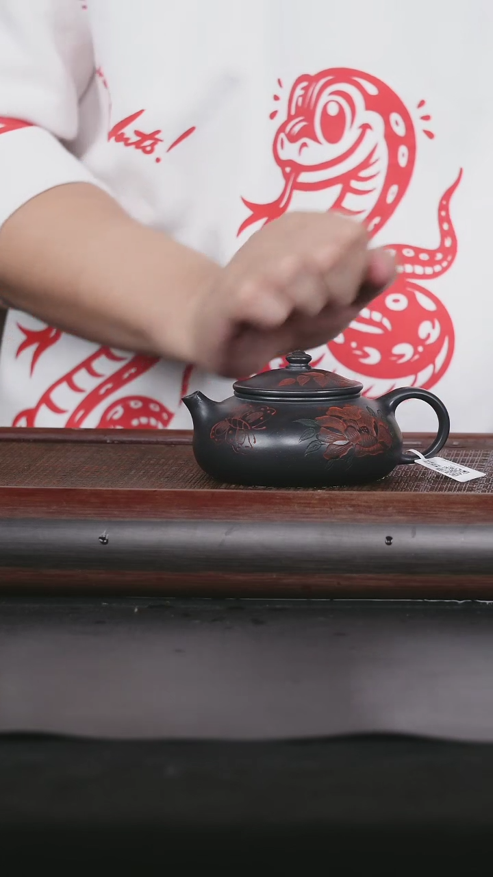 【闪购商品】紫砂茶壶36 原矿紫砂壶 寒江 