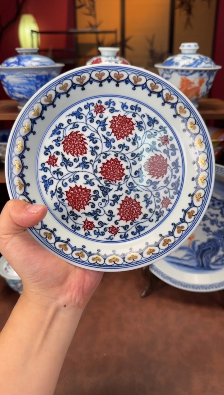 永明尚玩缠枝小马蹄壶承