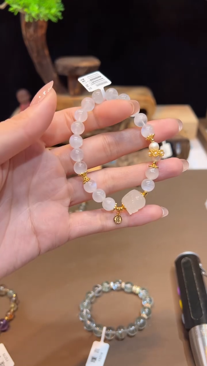 手链未镶嵌长石手饰@@D1098