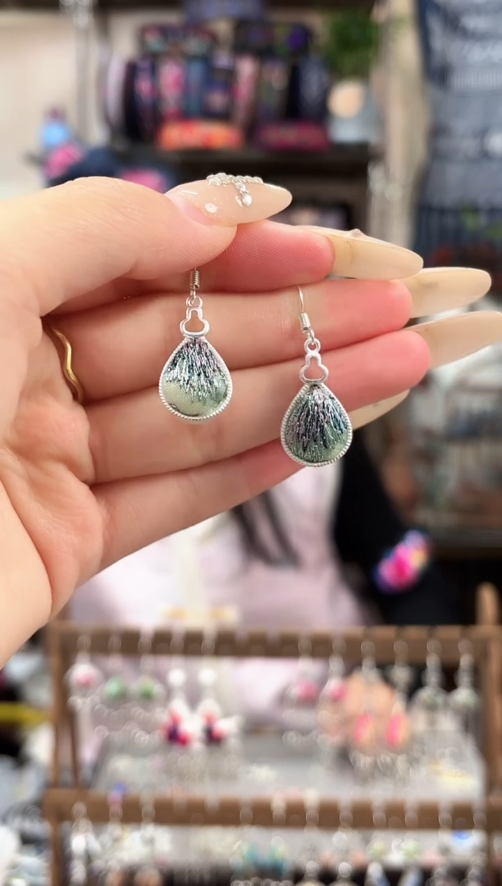 织绣民族风非遗老绣苗银饰品116