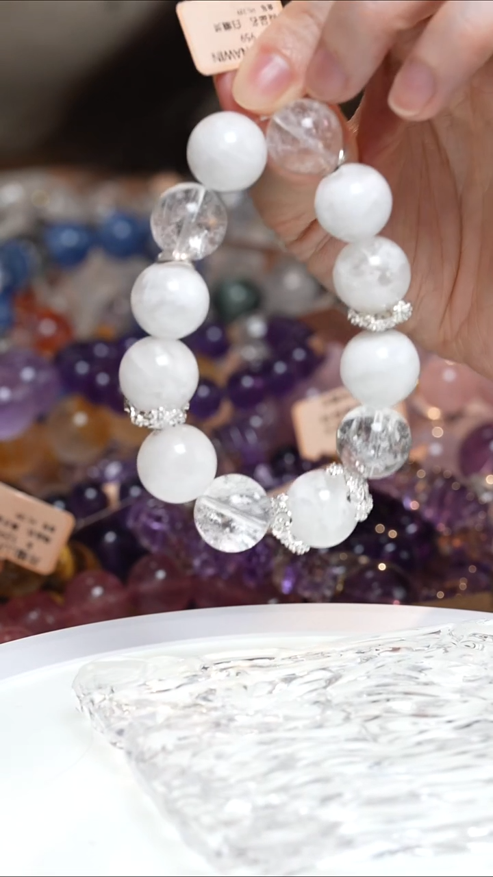 未镶嵌手串水晶雪花幽灵手串·MM0025DEC491L319