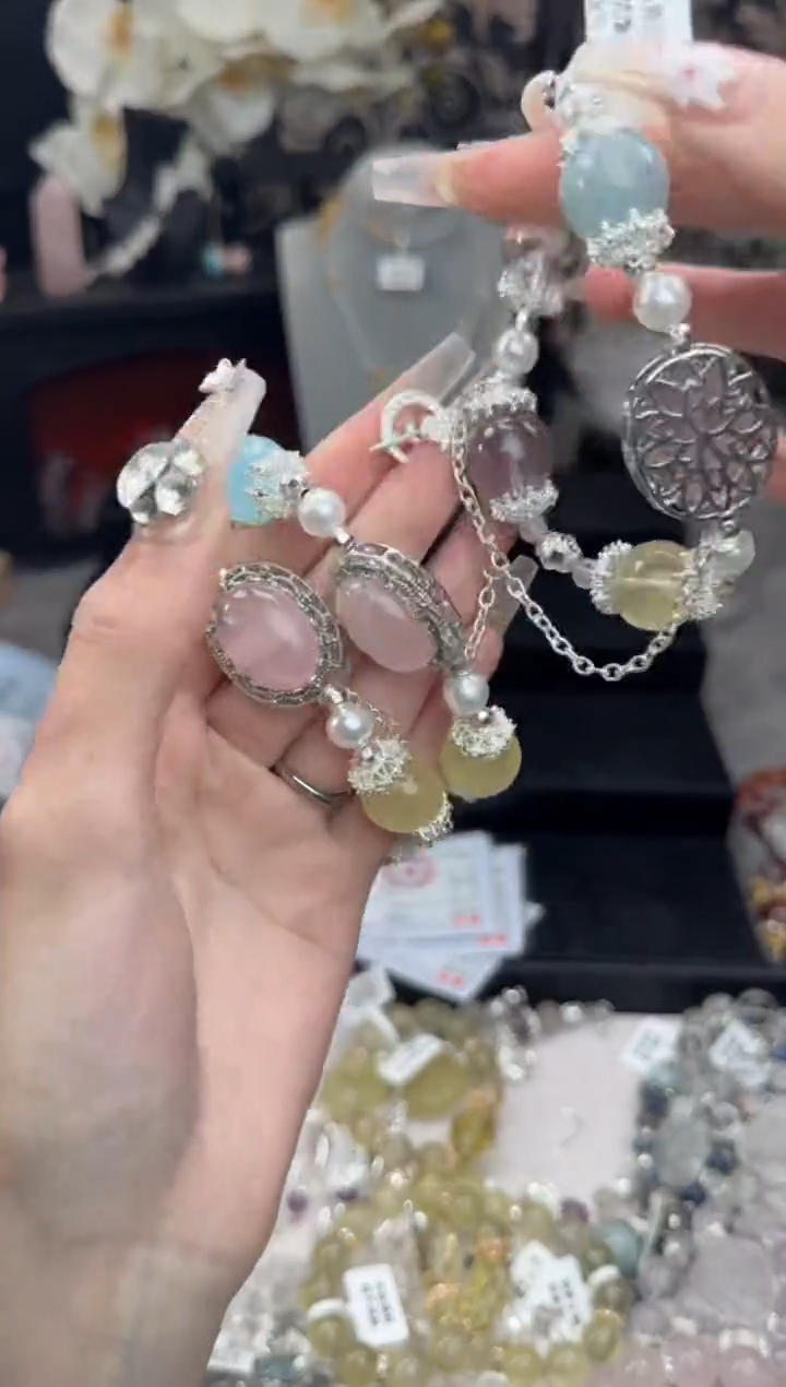 水晶手链未镶嵌天然水晶 多样性发货