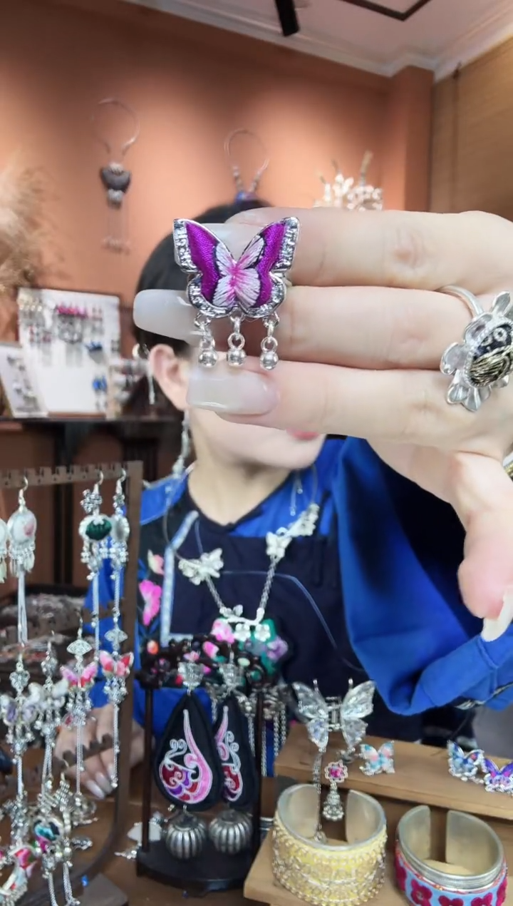 刺绣纯手工民族风戒指