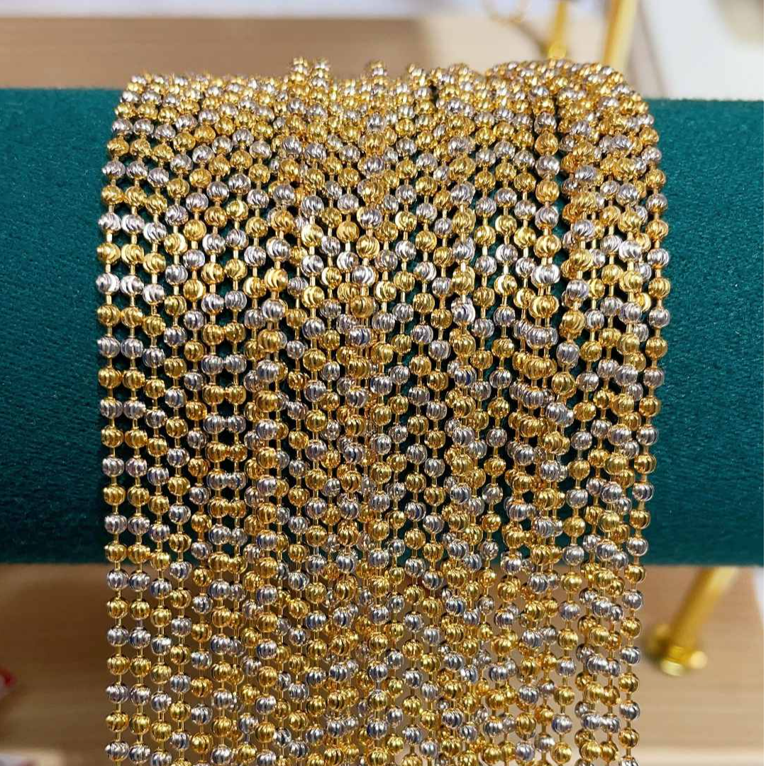 【一物一证】双色抽拉幻影项链(固定）（抽拉）