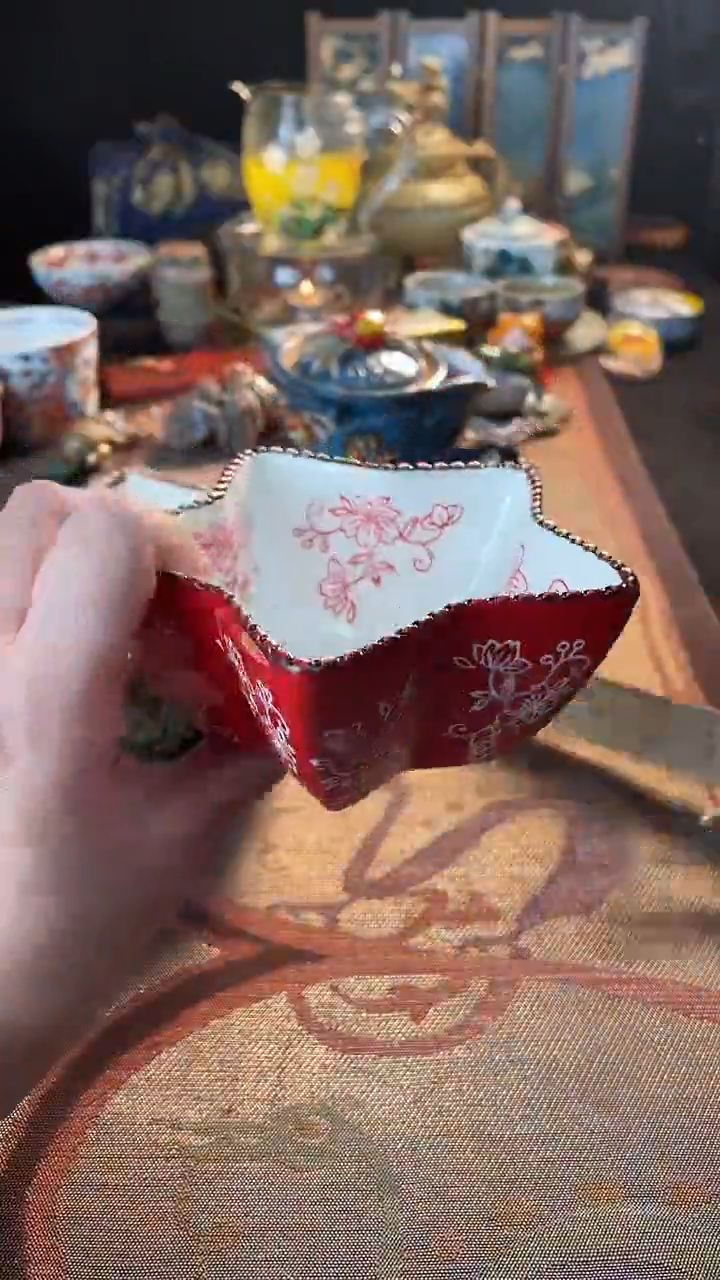 瓷片嫏**梦散瓷默认微瑕，看清尺寸品相再拍