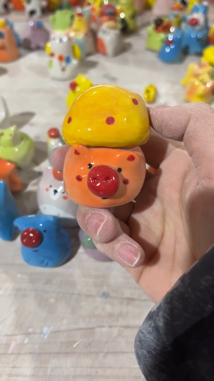 【闪购商品】摆件手工微瑕陶瓷255