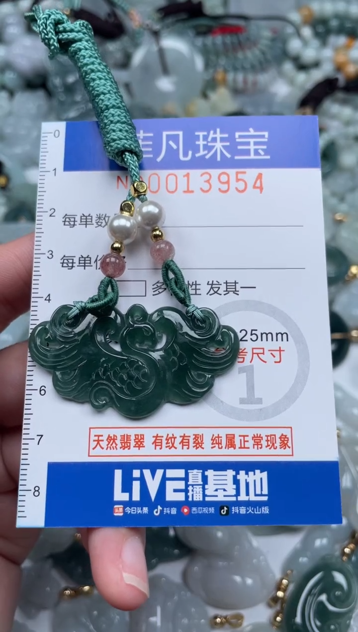 颈饰未镶嵌翡翠13954