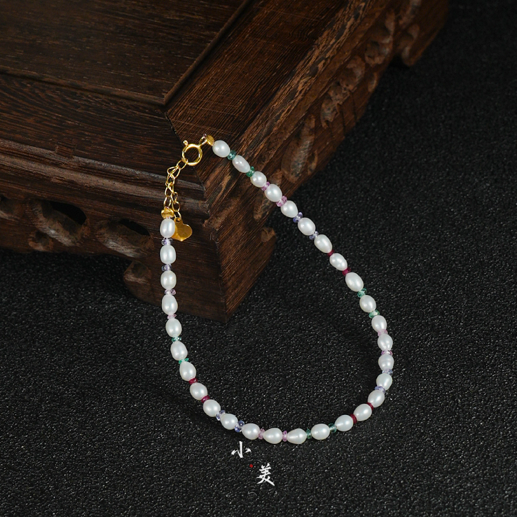 18K金珍珠多宝手链（多样性发货）G90514