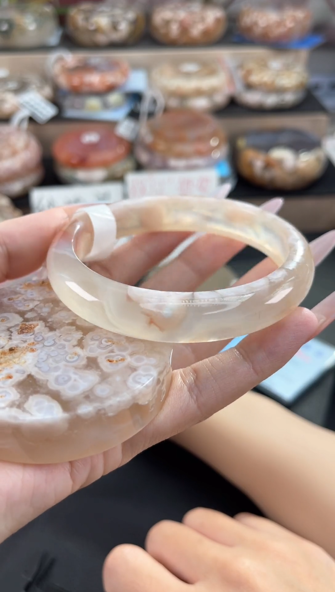 未镶嵌手镯石英质玉62