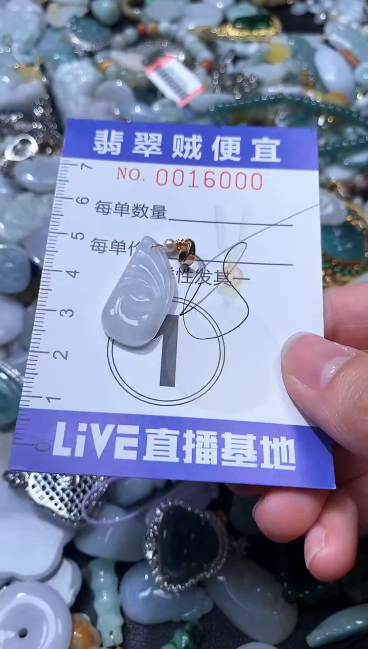 翡翠未镶嵌颈饰闪购0016000