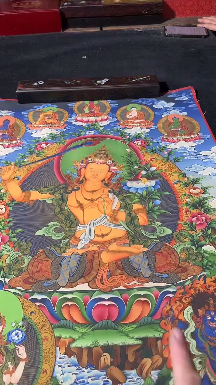 卷轴画藏式珍藏彩绘艺术馆142