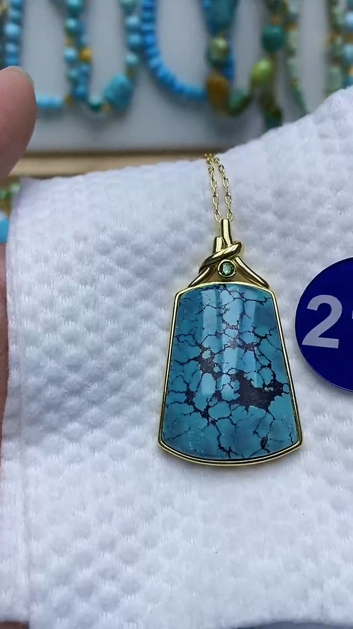 【闪购商品】绿松石项链合金213项链