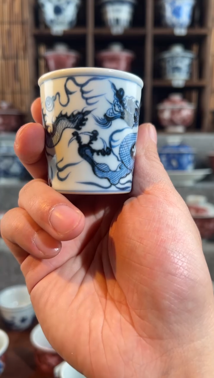 【闪购商品】天禄言瓷龙纹可乐