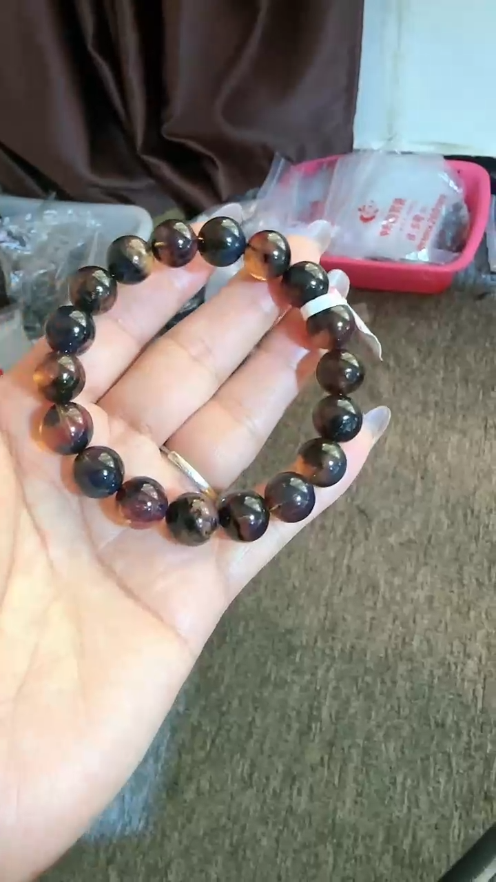 【闪购商品】未镶嵌琥珀手链规格11微瑕翁珀手串#25