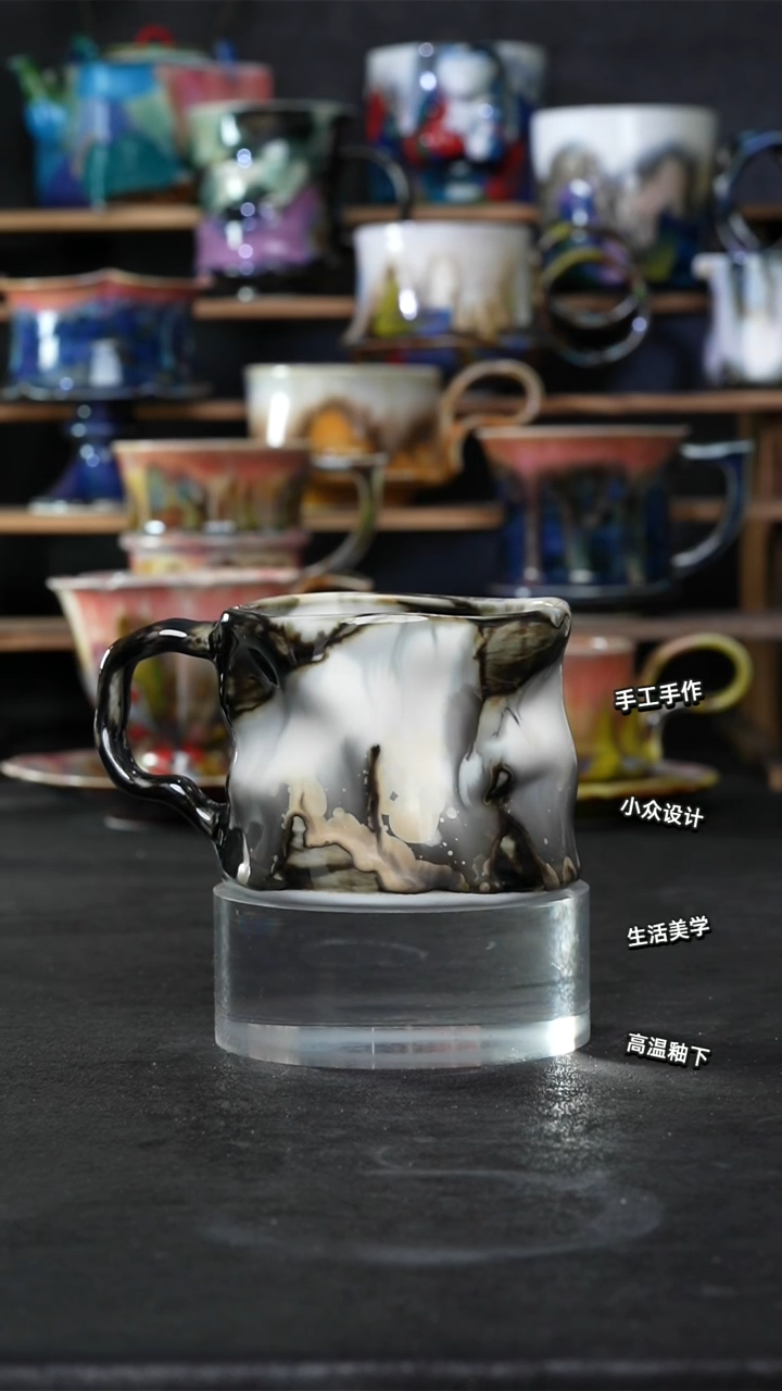 设计师款景德镇森涩手创陶瓷（食品级）006
