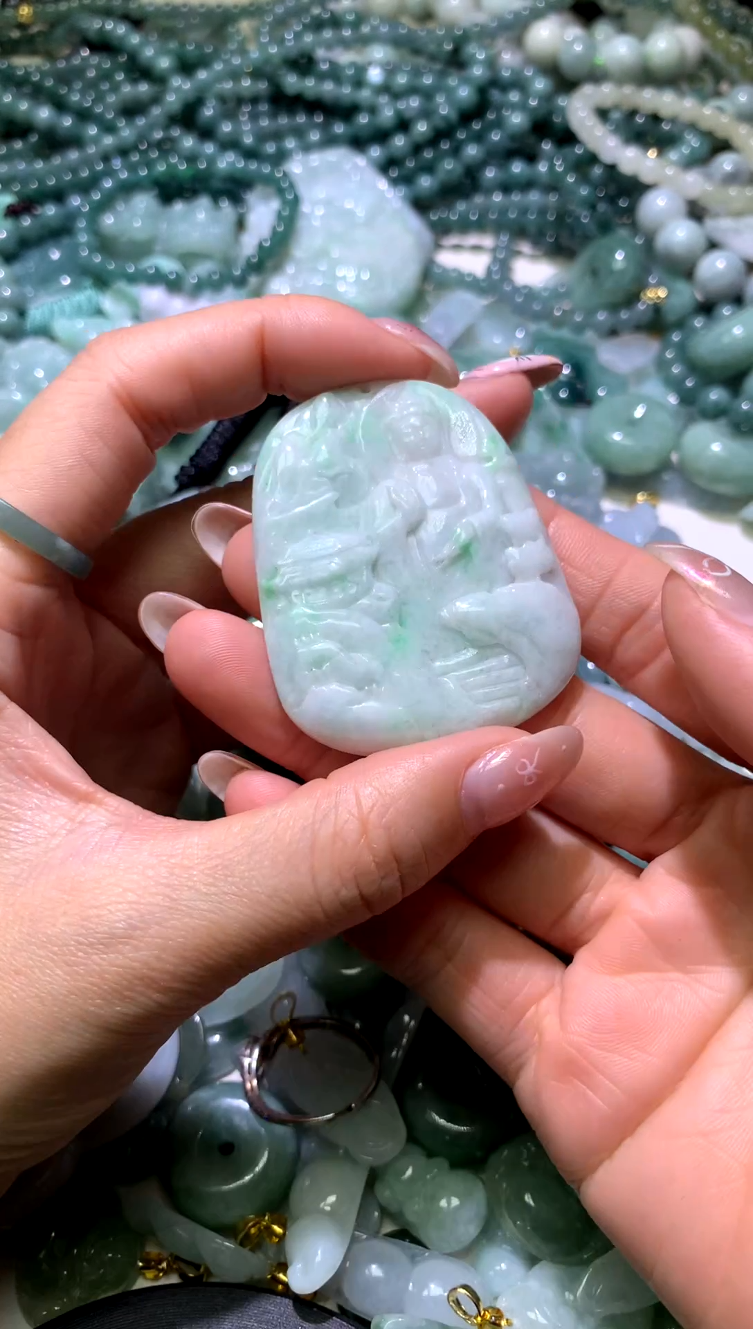 吊坠(不含链)未镶嵌翡翠1