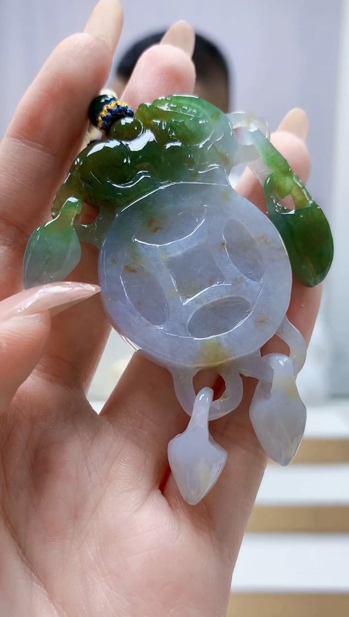 未镶嵌定制翡翠4898jw-毛货挂件47