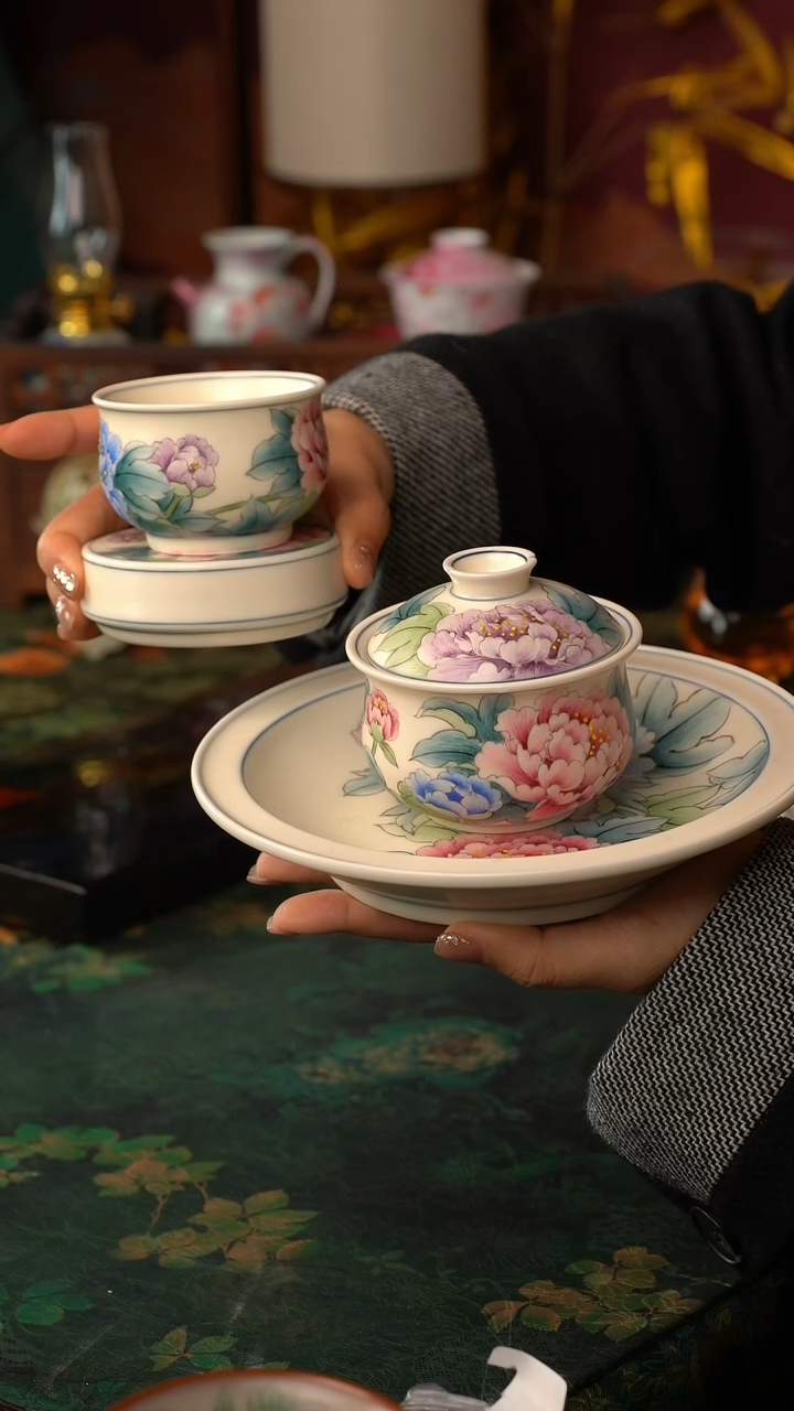 【闪购商品】初六好物分享@@牡丹四件套