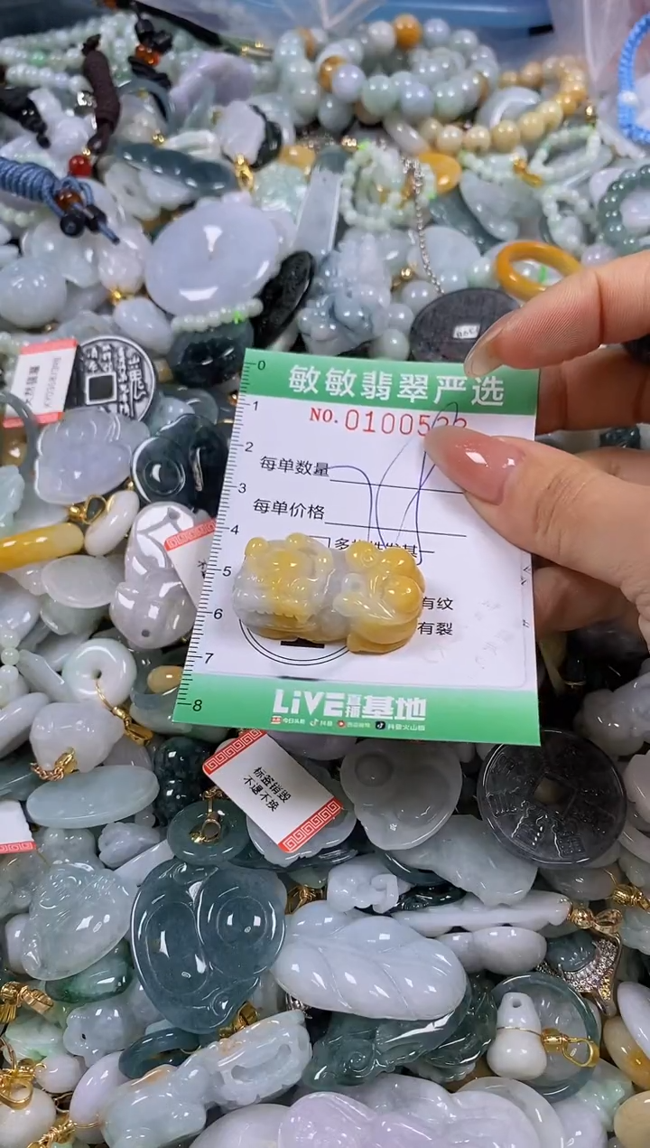 【闪购商品】翡翠颈饰未镶嵌闪购0100533