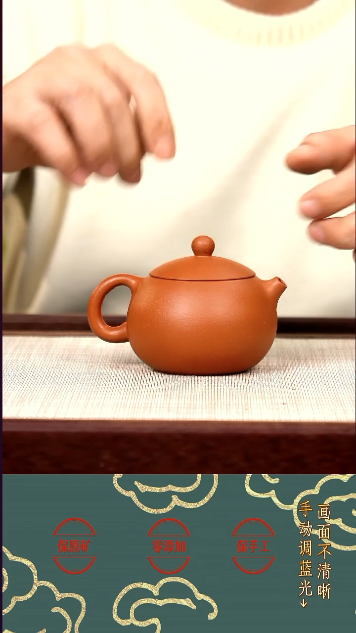 茶壶紫砂赵庄朱泥西施