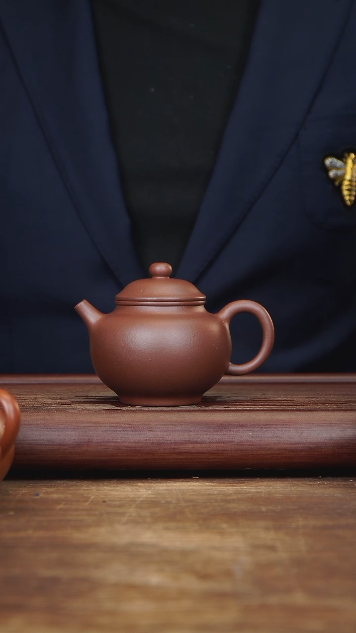 【闪购商品】紫砂茶壶240ml 贡珠 家藏黄龙山底槽清