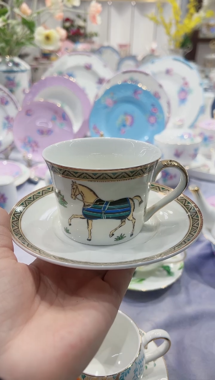 【闪购商品】骨瓷杯碟·