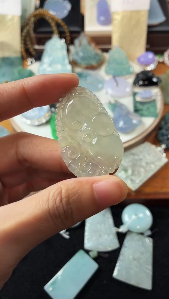 未镶嵌定制翡翠老*3906毛货不退不换