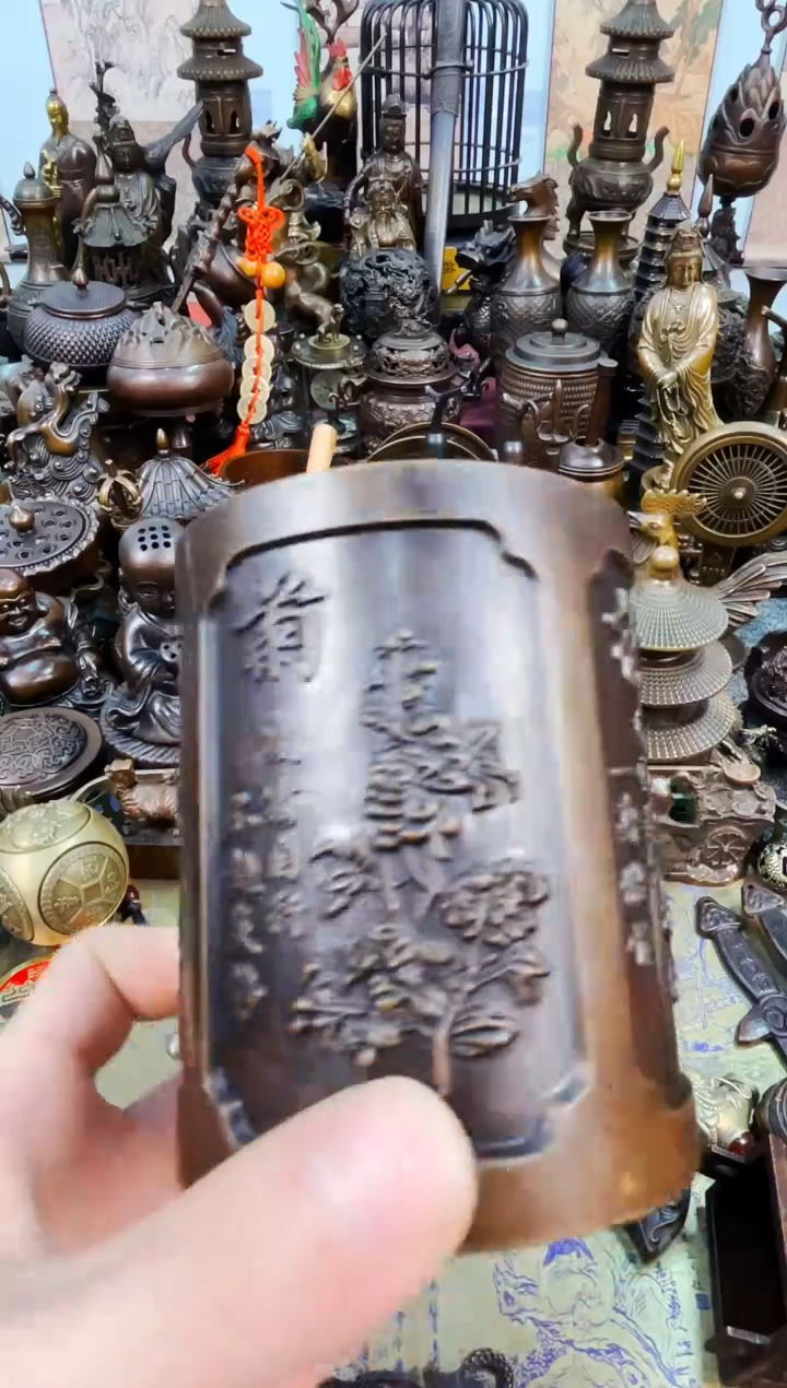 精铜工匠  独具韵味