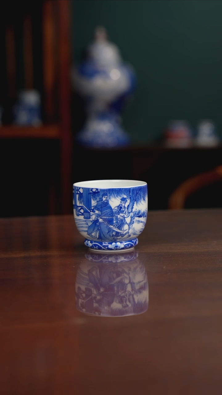 沈燕鸿老师作品 非遗传承 单刀赴会