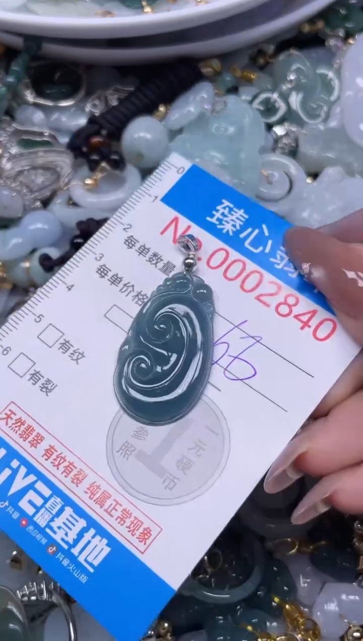 颈饰未镶嵌翡翠2840