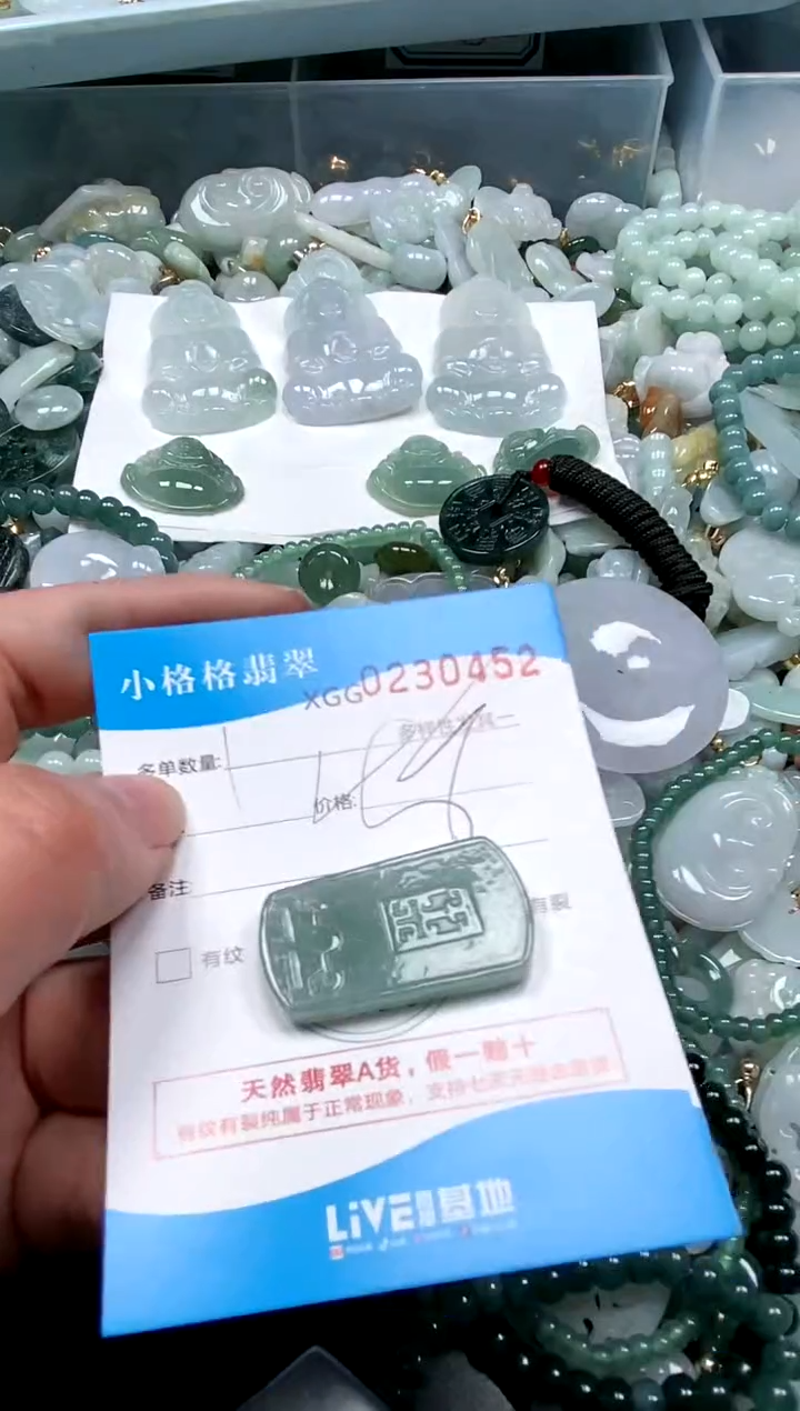 【闪购商品】翡翠颈饰未镶嵌闪购商品0230452