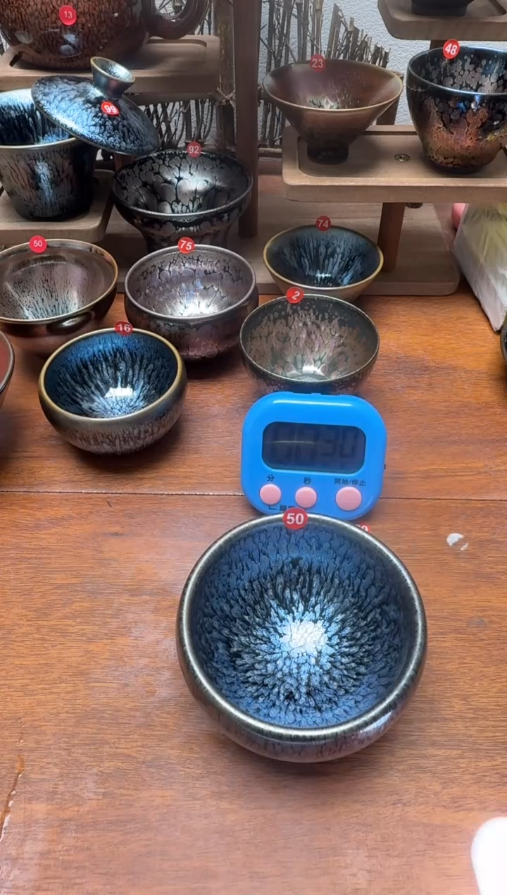 茶盏似**痕59号建盏工匠茶器