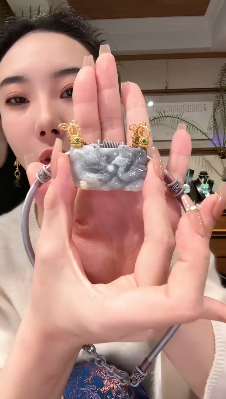 【闪购商品】翡翠颈饰未镶嵌国风