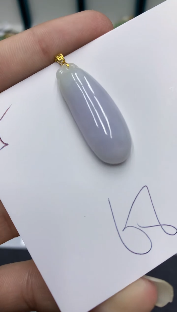 【闪购商品】翡翠颈饰18K金镶嵌翡翠