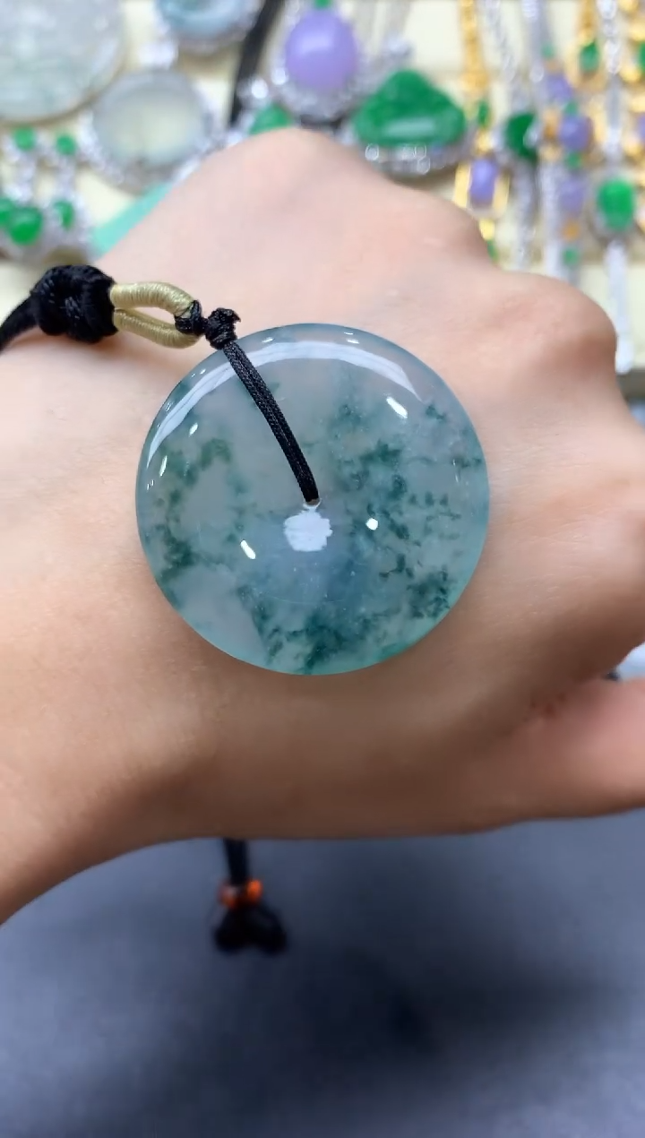 颈饰未镶嵌翡翠花**夕219-中国好珍宝