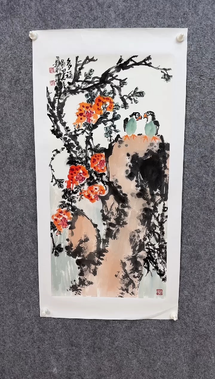 【闪购商品】国画ST-YP花鸟绘画作品