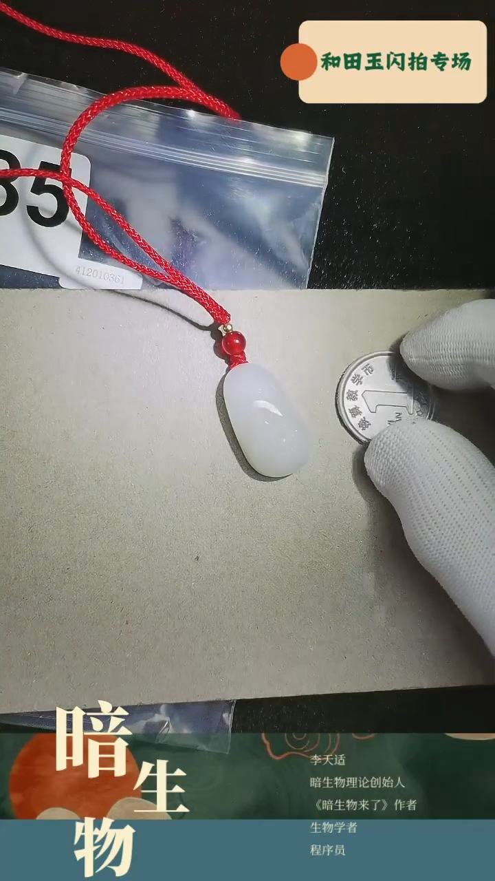 【闪购商品】和田玉吊坠(赠链)未镶嵌185