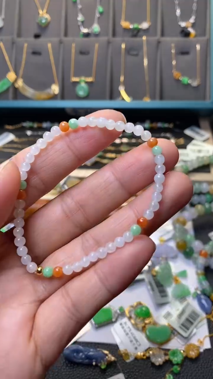 颈饰未镶嵌翡翠39339