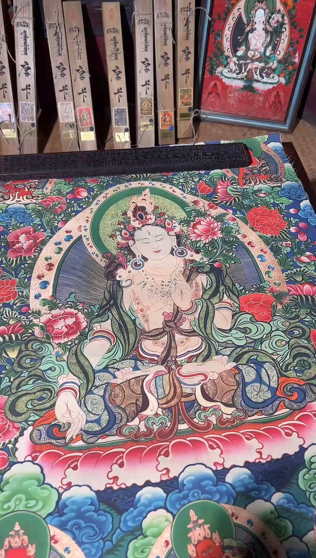 卷轴画东东唐卡tk16