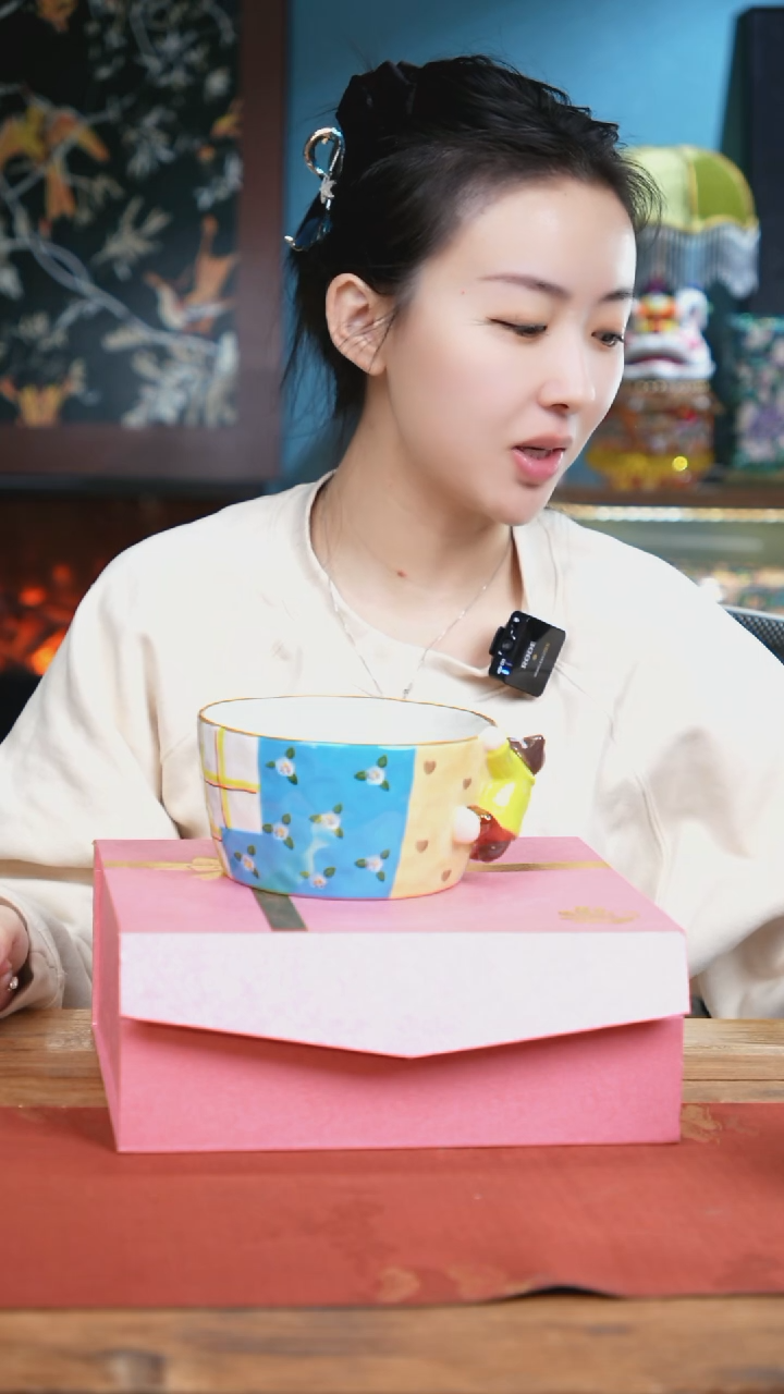 【闪购商品】瓷片豆包儿推荐饰品摆件