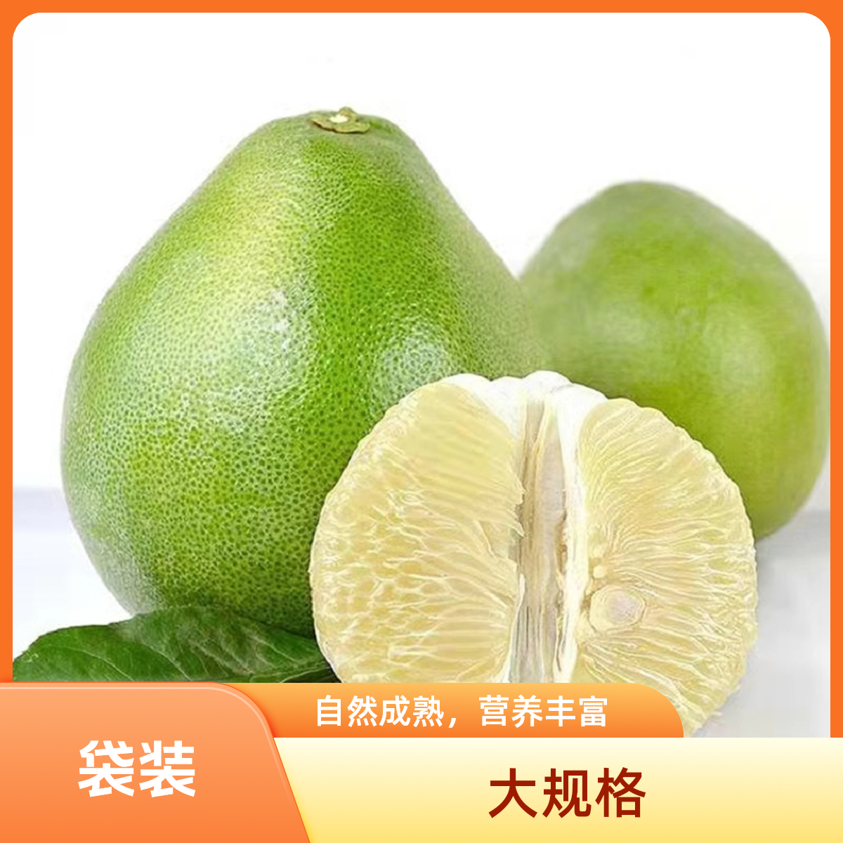 正宗江西井冈蜜柚金沙柚白心多汁皮薄纯甜无酸产地现发大规格袋装