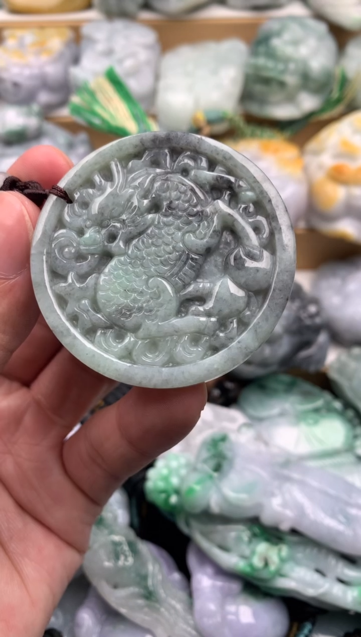 吊坠(不含链)未镶嵌翡翠1