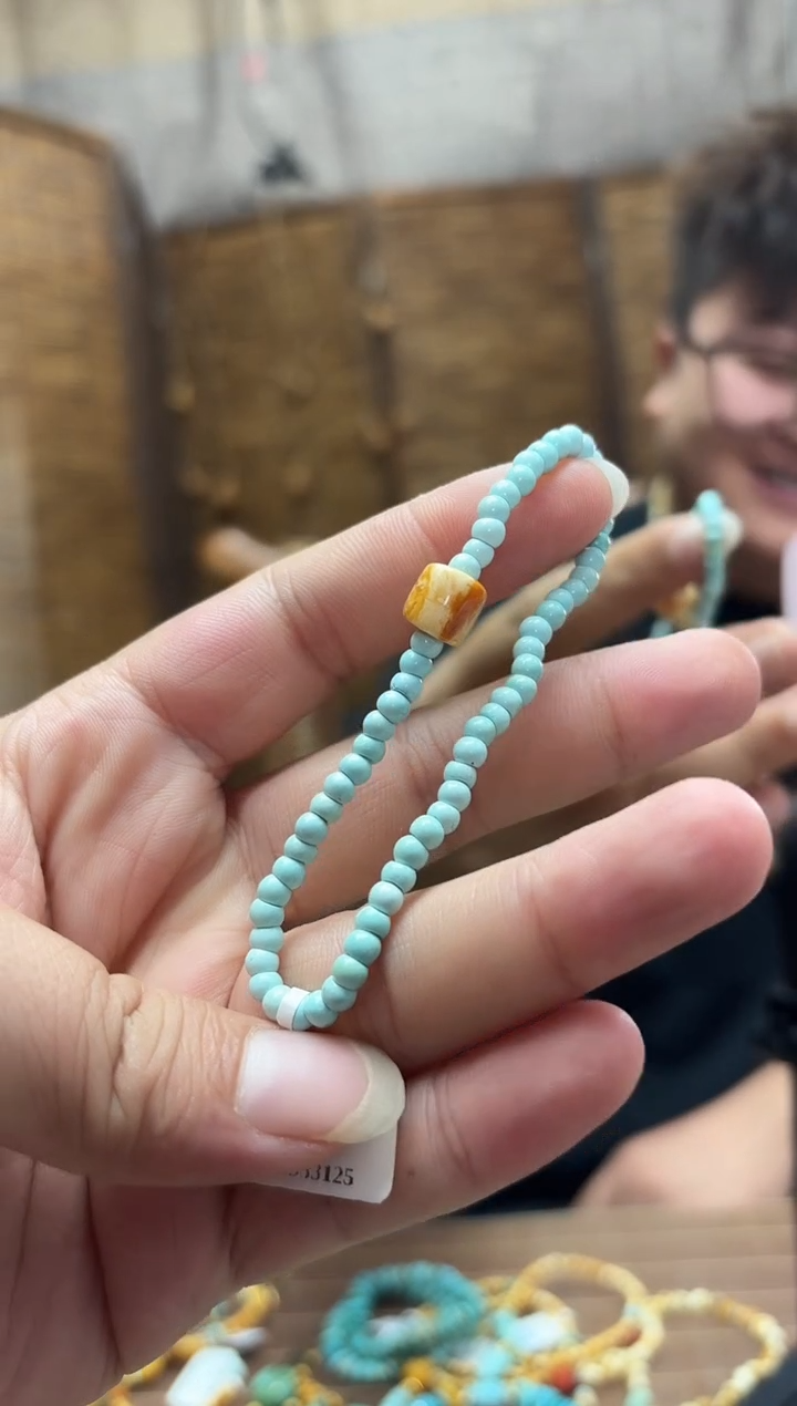 未镶嵌绿松石颈饰手串