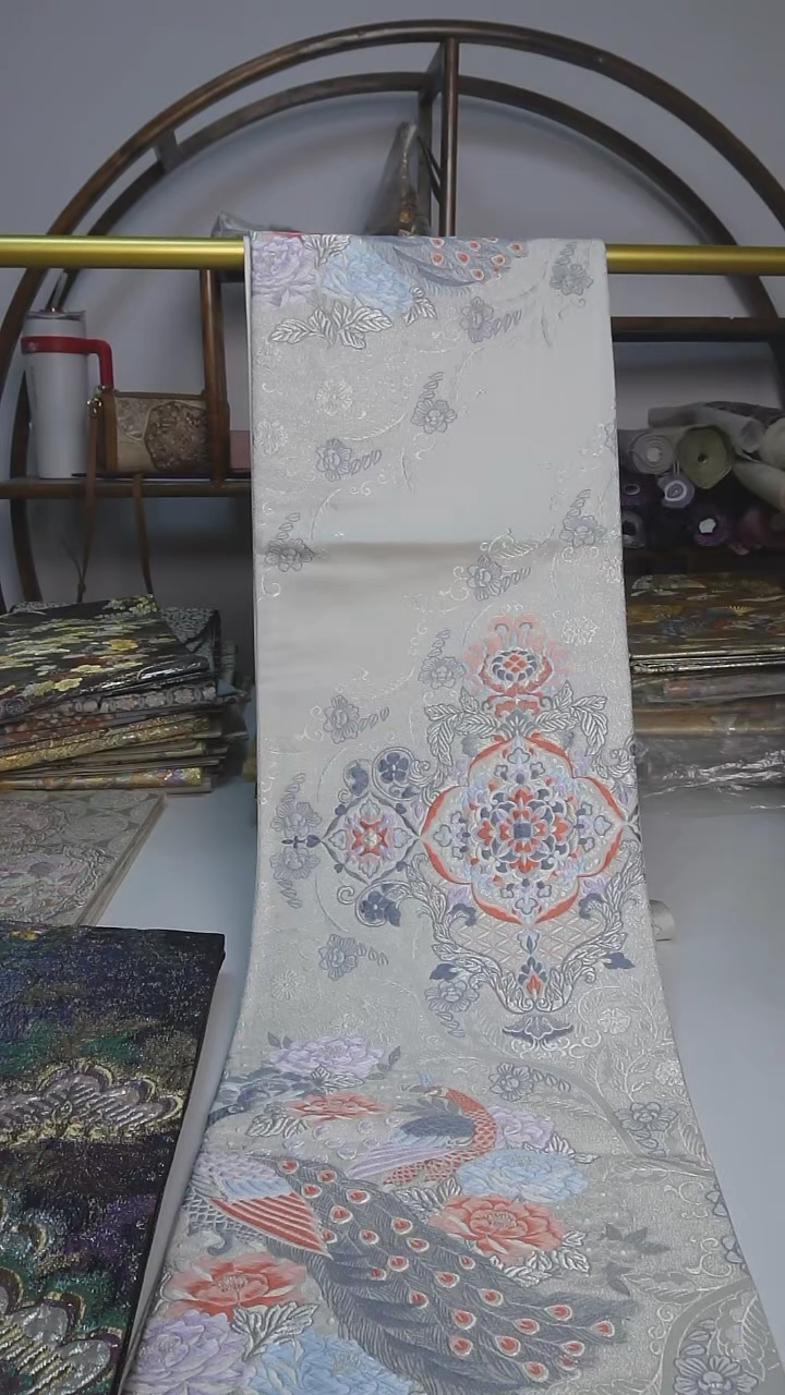 【闪购商品】织绣20西阵织六通宝相花