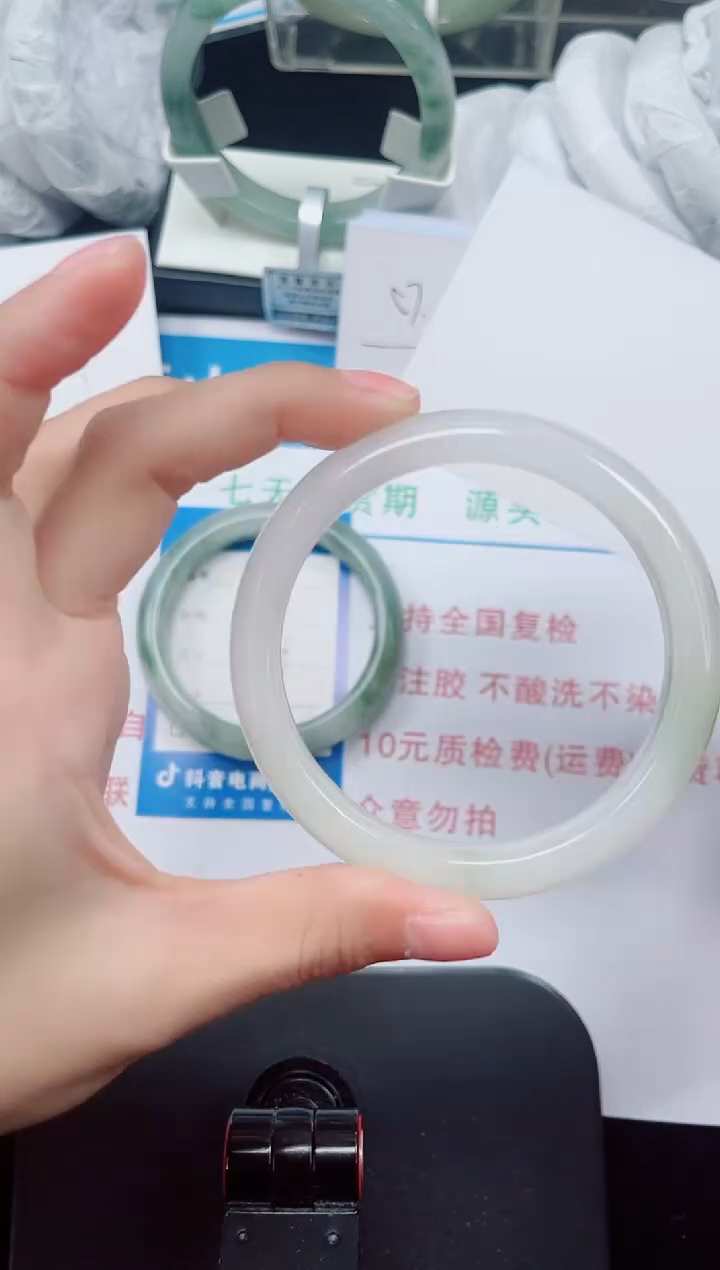 未镶嵌手镯石英质玉150-59/60/61