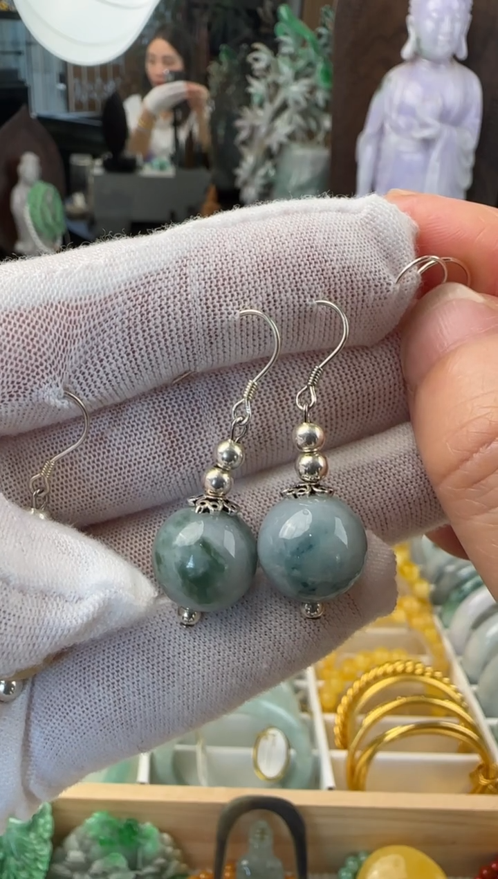 未镶嵌翡翠耳饰耳饰