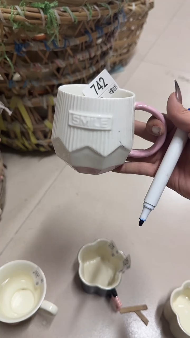 陶瓷手柄款微瑕四单包邮742